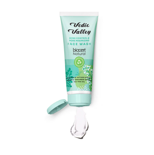 VEDIC VALLEY ACNE CONTROL & PORE MINIMIZING FACE WASH