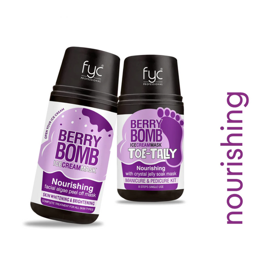 FYC Berry Bomb Facial Kit & Mani Pedi Combo