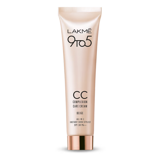 Lakme 9 to 5 Complexion Care Face CC Cream With SPF 30 PA++ - Bronze