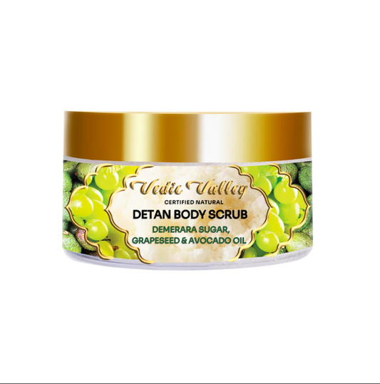 VEDIC VALLEY DemeraraSUGAR  Detan Body Scrub