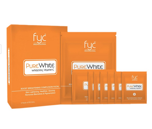 FYC Professtional Pure White Whitening Vitamin C Facial Kit - 95 g