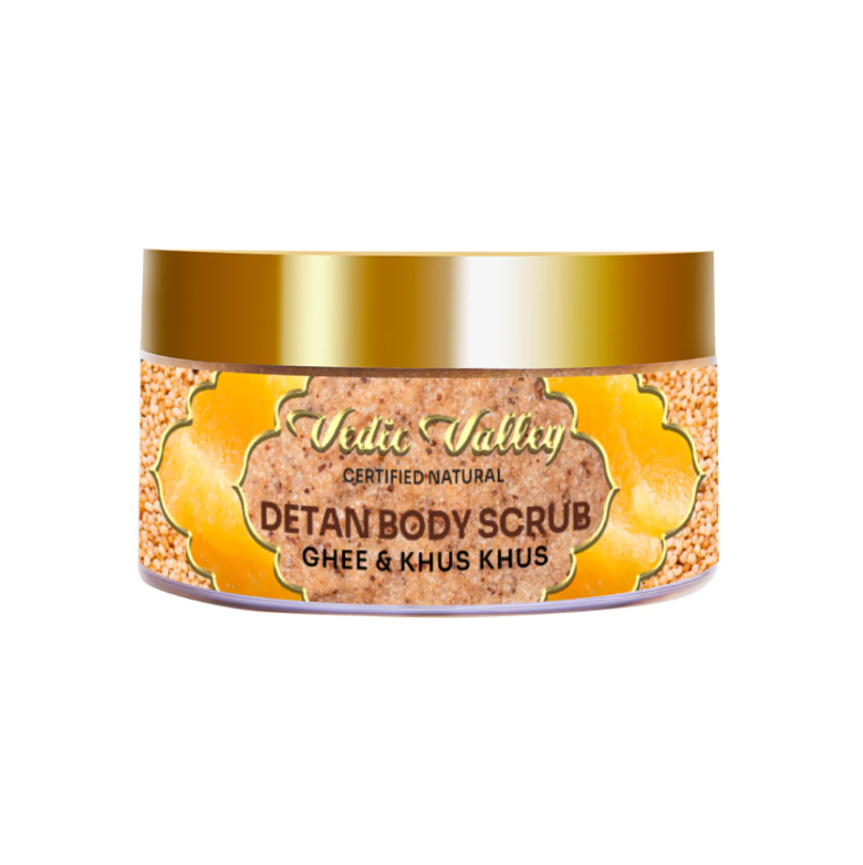 VEDIC VALLEY Ghee Khus Khus Detan Body Scrub