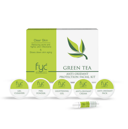 FYC GREEN TEA ANTI-OXIDANT PROTECTION FACIAL KIT (260g)