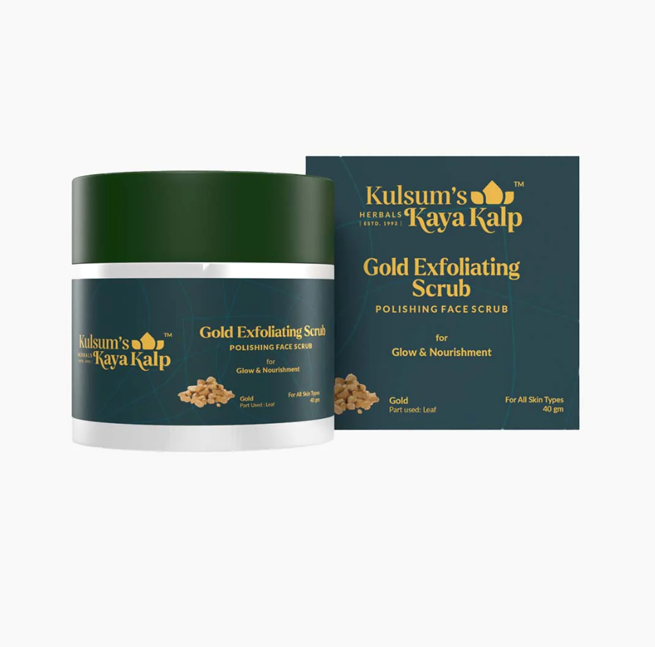 Kulsum's Kayakalp Gold Exfoliating Scrub 40gm