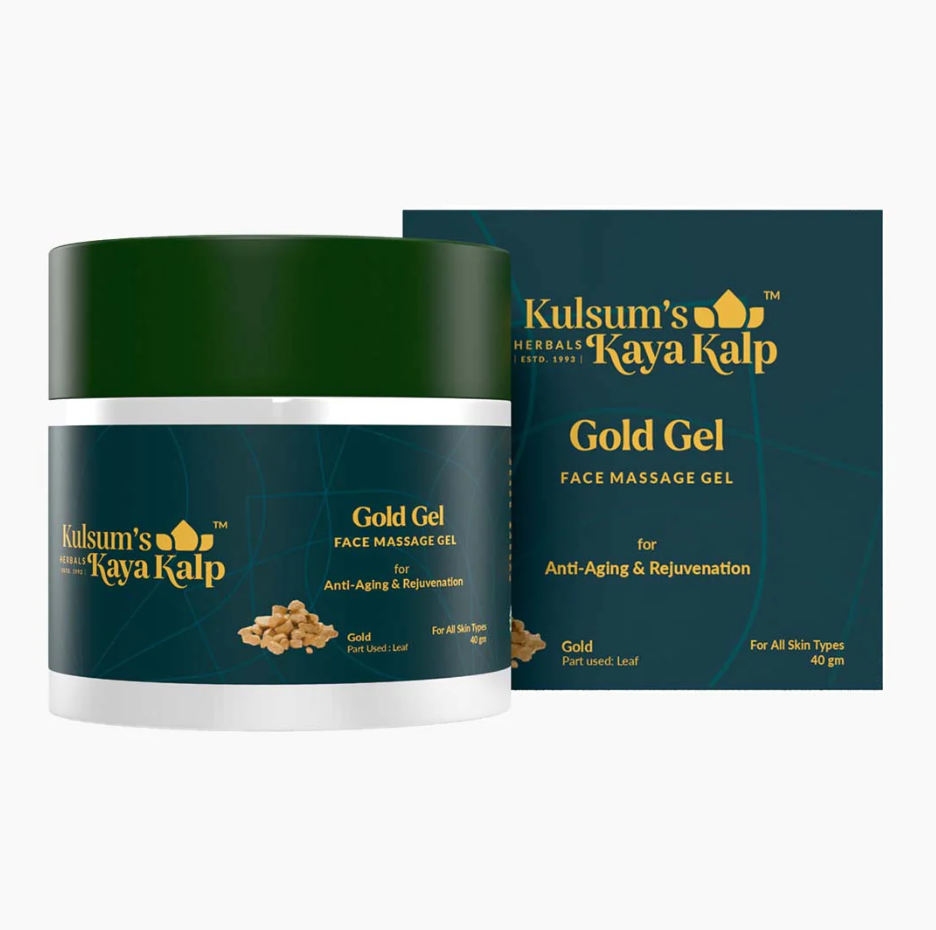 Kulsum's Kayakalp Gold Face Gel 40gm