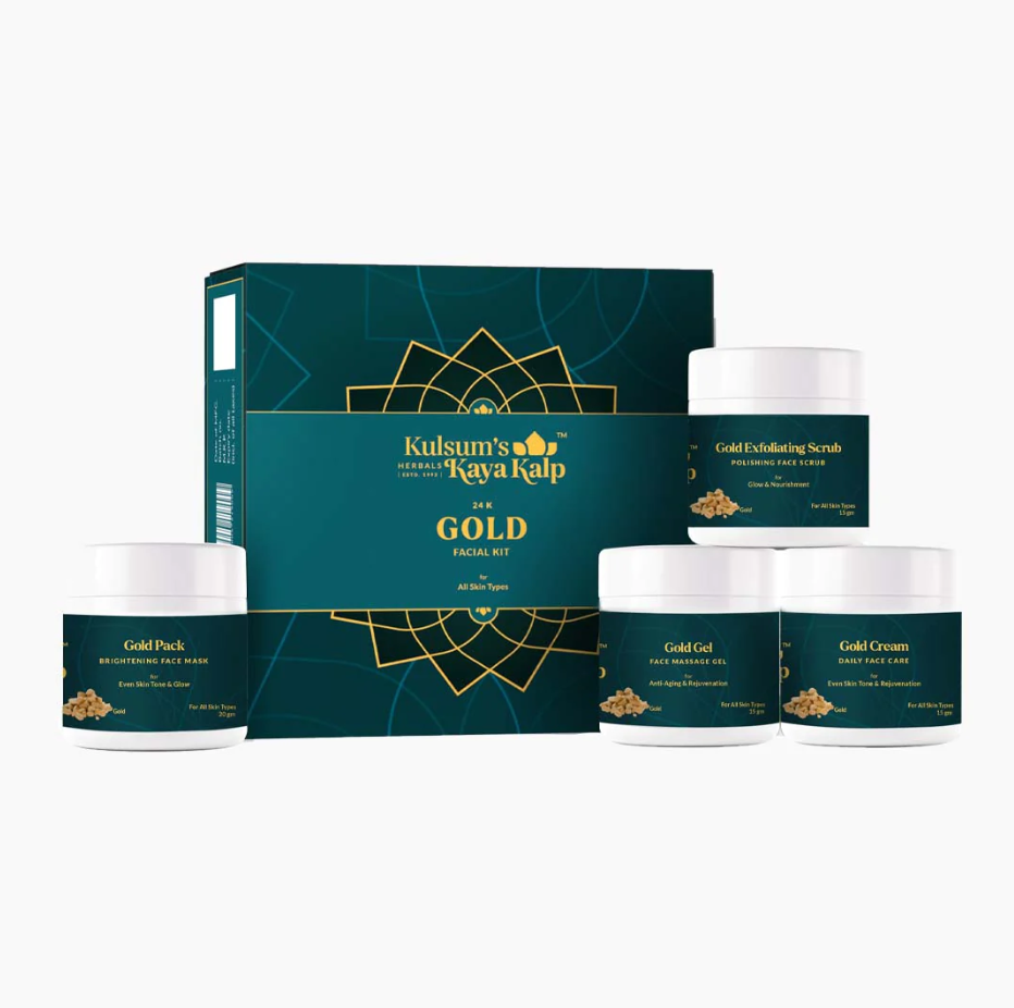 Kulsum's Kayakalp Gold Facial Kit