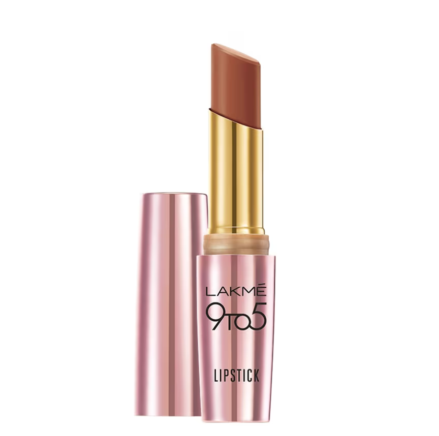 Lakme 9 To 5 Primer + Matte Lipstick - MB2 Caramel Latte