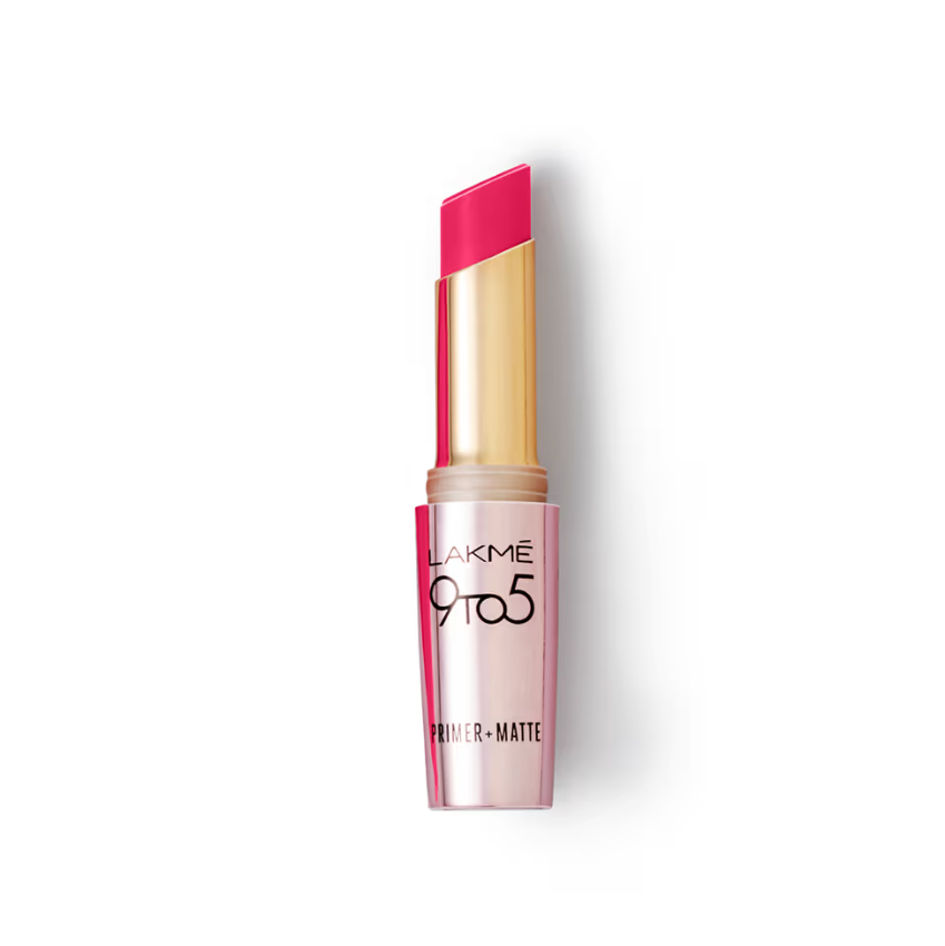 Lakme 9 To 5 Primer + Matte Lipstick - MP2 Ruby Rush