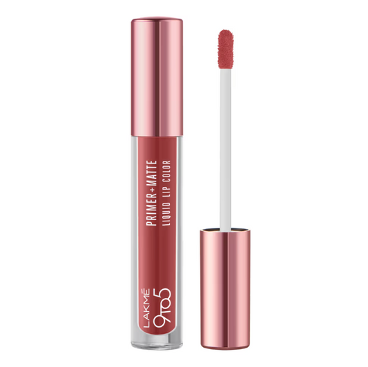 Lakme 9to5 P + M Liquid Lip Color - MN2 Mocha