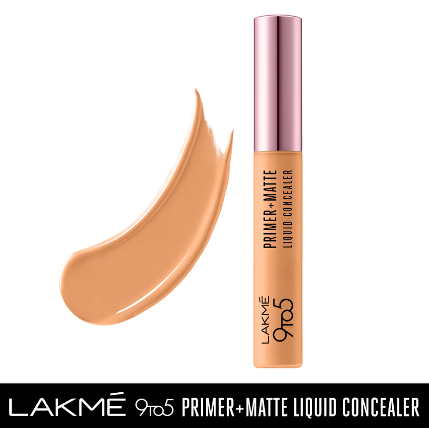 Lakme 9to5 Primer + Matte Liquid Concealer - 16 Sand