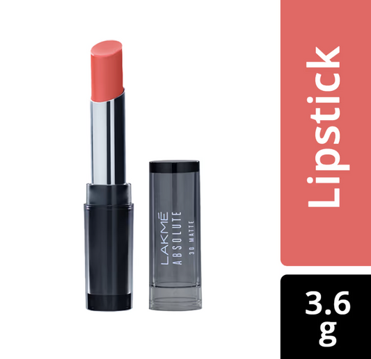 Lakme Absolute 3D Lipstick - Peach Pinch