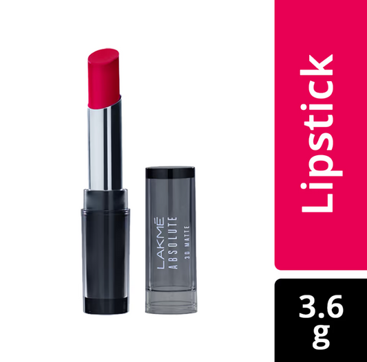 Lakme Absolute 3D Lipstick - Pink Passion