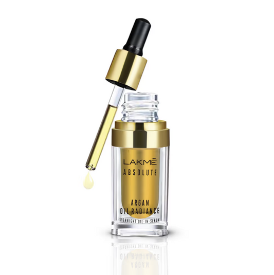 Lakme Absolute Argan Oil Radiance Face Overnight Oil in Serum With Moroccan Argan Oil