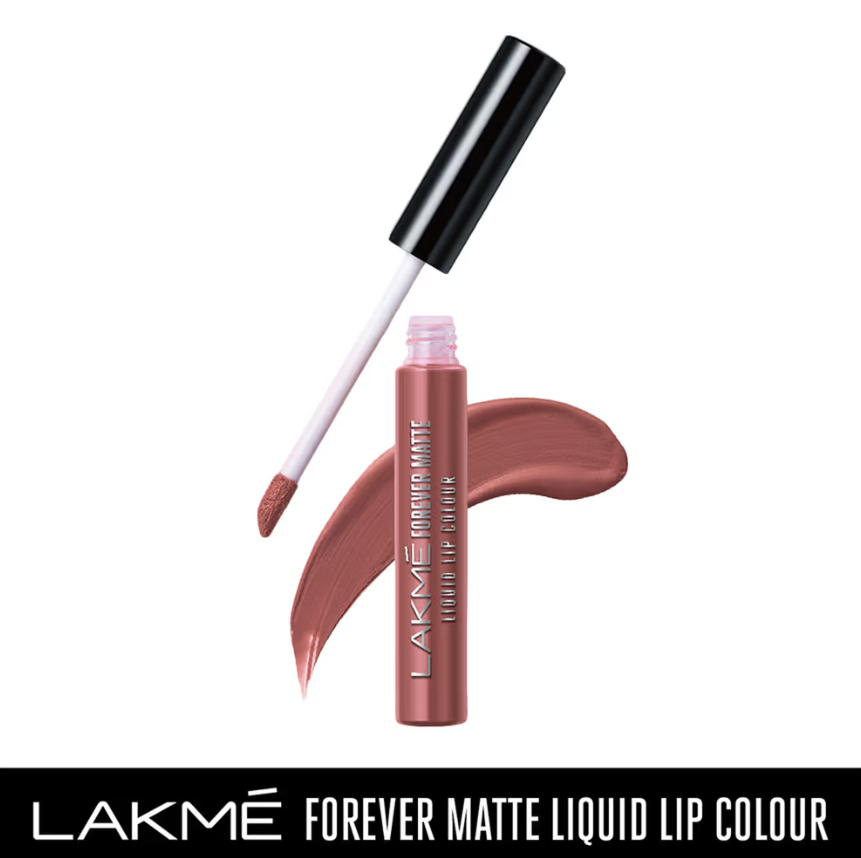 Lakme Forever Matte Liquid Lip Color - NUDE HUE