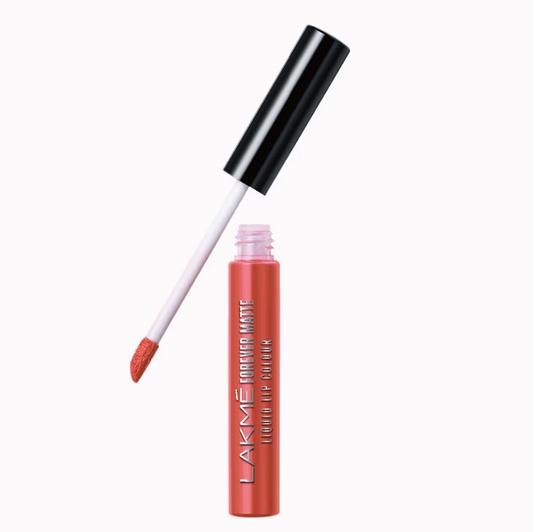 Lakme Forever Matte Liquid Lip Color - ORANGE TANGO