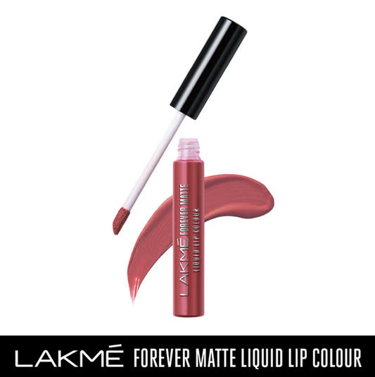 Lakme Forever Matte Liquid Lip Color- PINK BALLET