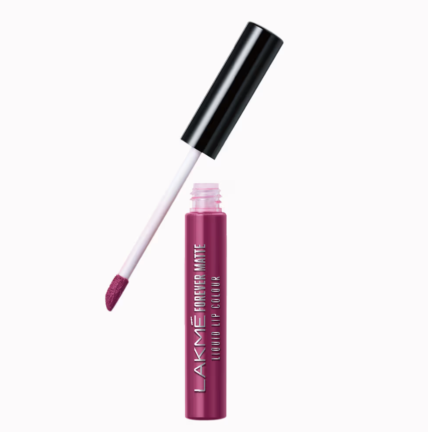 Lakme Forever Matte Liquid Lip Color - PURPLE POUT