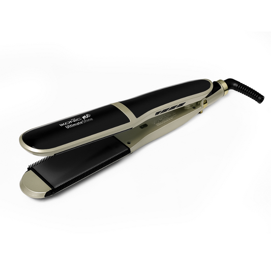 Ikonic Me Ultimate Shine Hair Straightener -Black & Gold