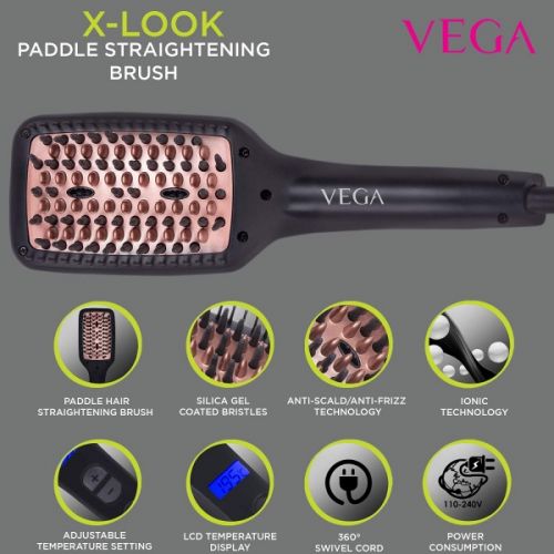 Vega X-Look Paddle Straightening Brush - VHSB-02