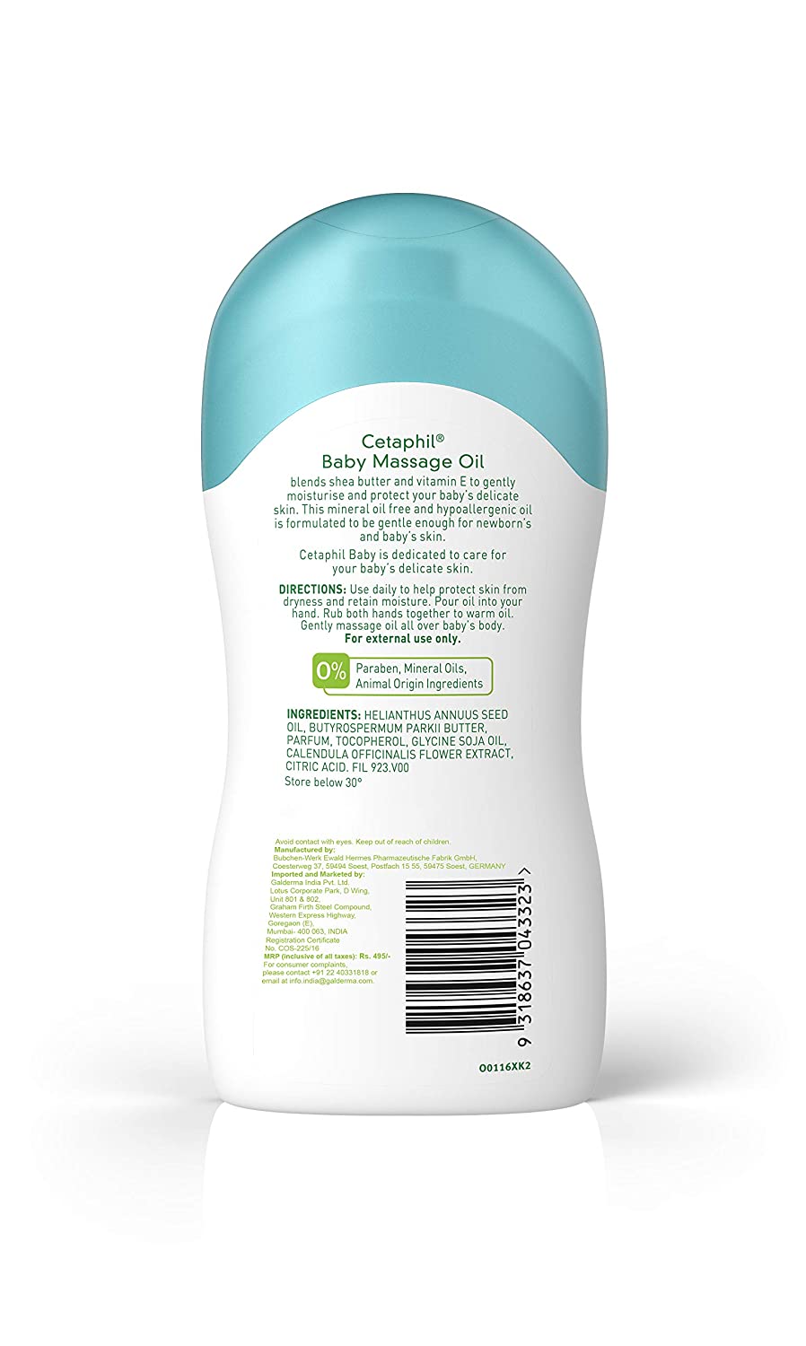 Cetaphil Baby Massage Oil