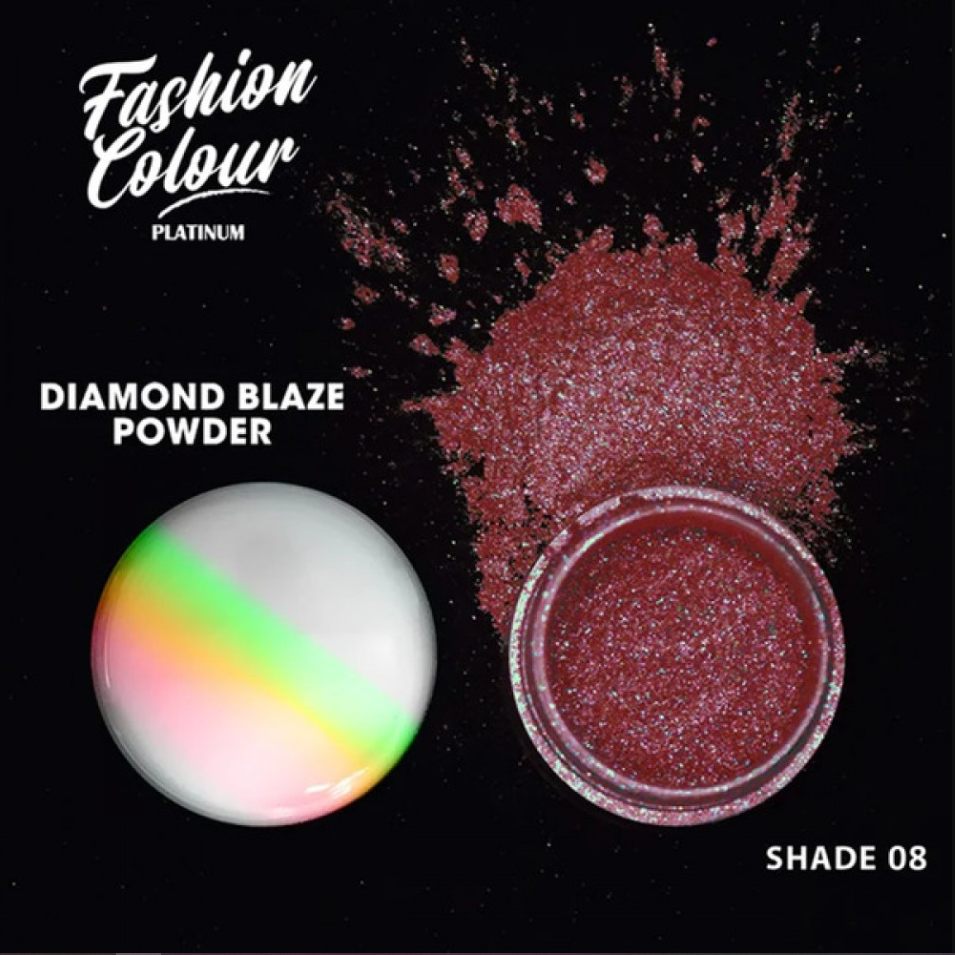 FASHION COLOUR Platinum Diamond Blaze Powder | 2.5g | Shade 08