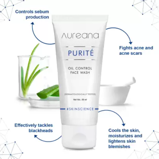 AUREANA PURITE OIL CONTROL FACE WASH