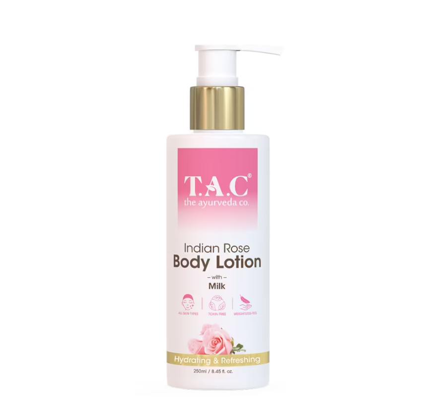 TAC - The Ayurveda Co. Indian Rose Body Lotion With Milk