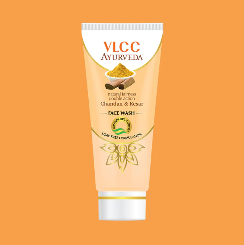 VLCC Ayurveda Natural Fairness Chandan & Kesar Face Wash(100ml)