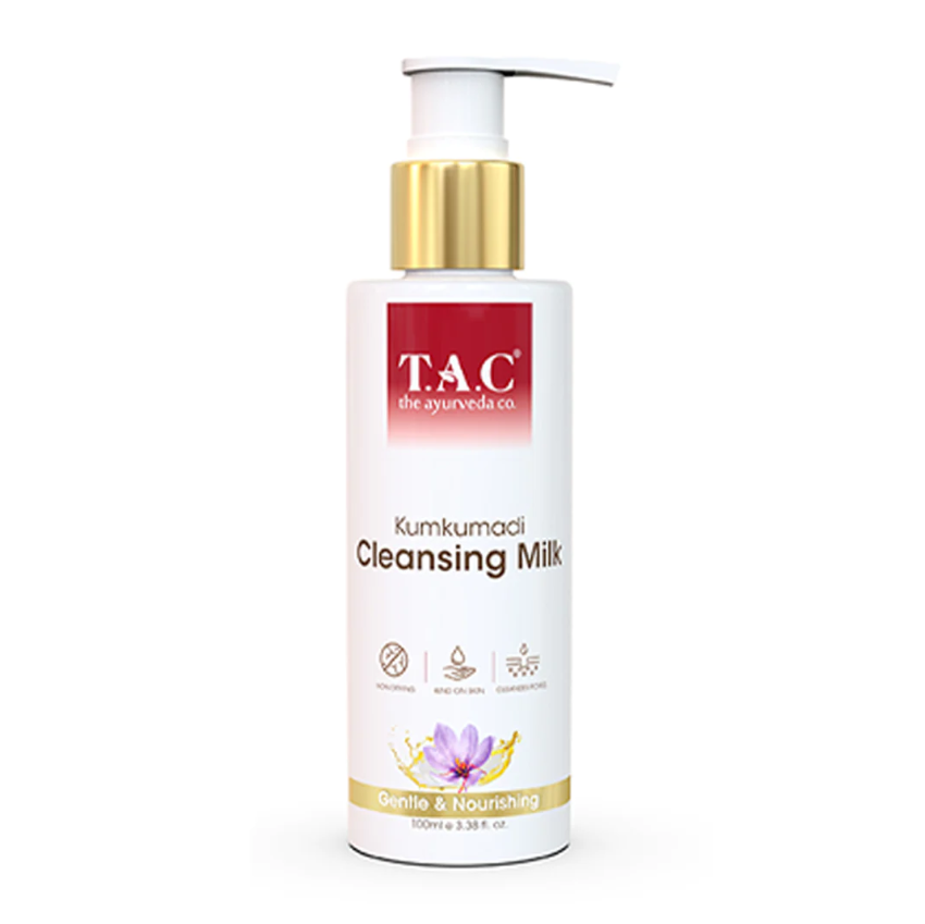 TAC Kumkumadi Cleansing Milk , 100ml