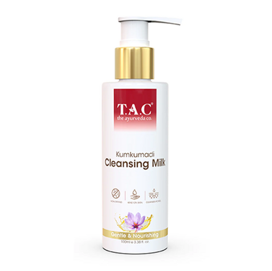 TAC Kumkumadi Cleansing Milk , 100ml