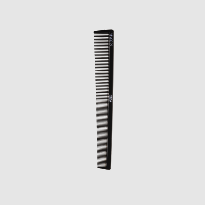 Vega Carbon Barber Comb-Black Line - VPVCC-09