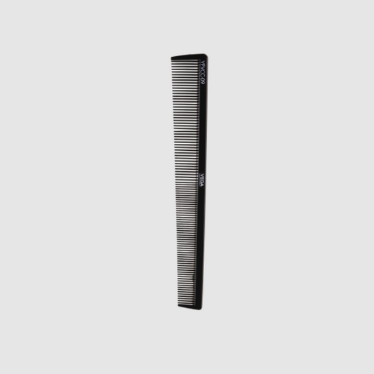 Vega Carbon Barber Comb-Black Line - VPVCC-09