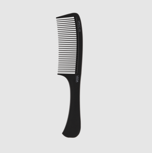 Vega Carbon Handle Comb-Black Line - VPVCC-10