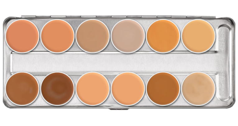 KRYOLAN SUPRACOLOR PALETTE 12 COLORS