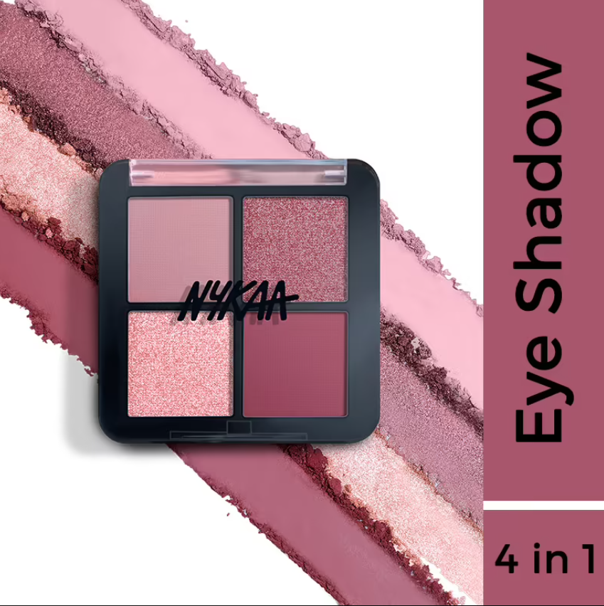 Nykaa Cosmetics Eyes On Me! 4 in 1 Quad Eyeshadow Palette