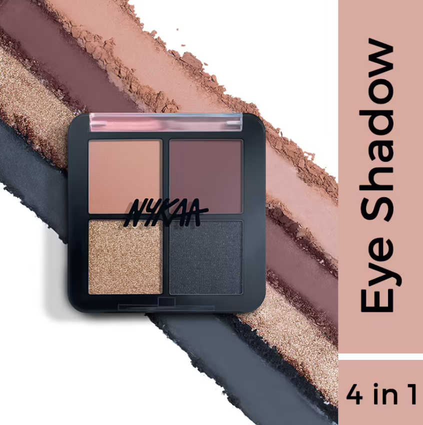 Nykaa Cosmetics Eyes On Me! 4 in 1 Quad Eyeshadow Palette