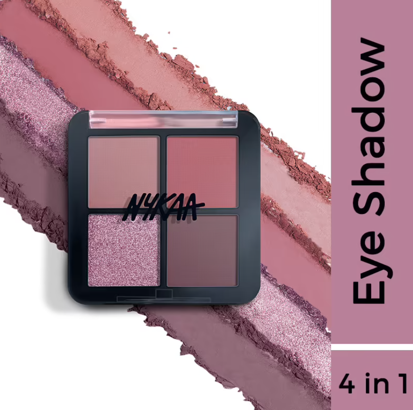 Nykaa Cosmetics Eyes On Me! 4 in 1 Quad Eyeshadow Palette