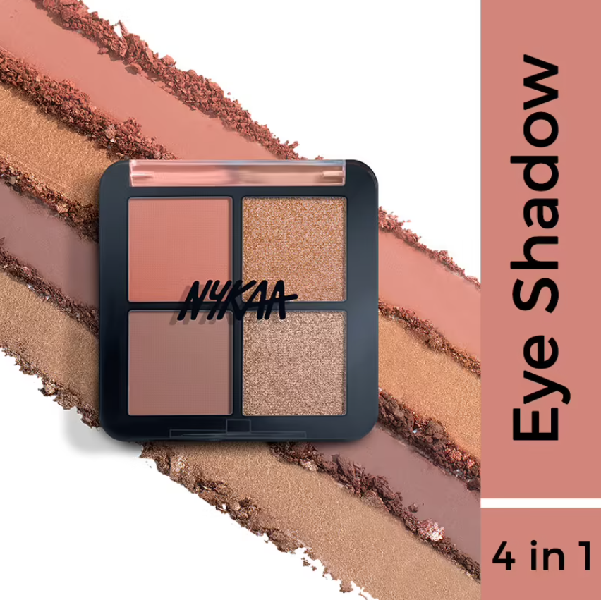 Nykaa Cosmetics Eyes On Me! 4 in 1 Quad Eyeshadow Palette