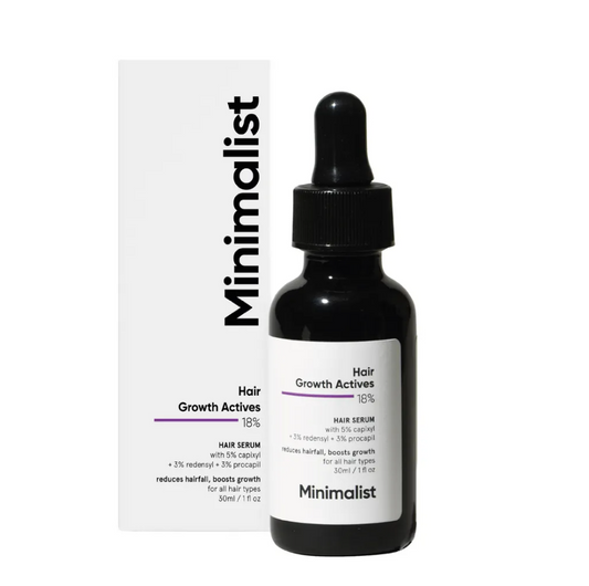 MINIMALIST HAIR GROWTH ACTIVES 18%