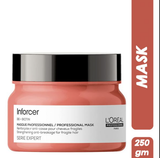 L'Oreal Professionnel Serie Expert Inforcer Strengthening Hair Mask with Vitamin B6 & Biotin (250gm)