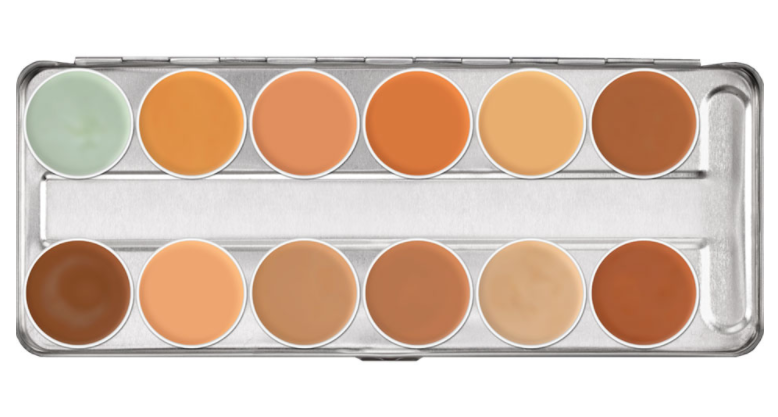 KRYOLAN SUPRACOLOR PALETTE 12 COLORS