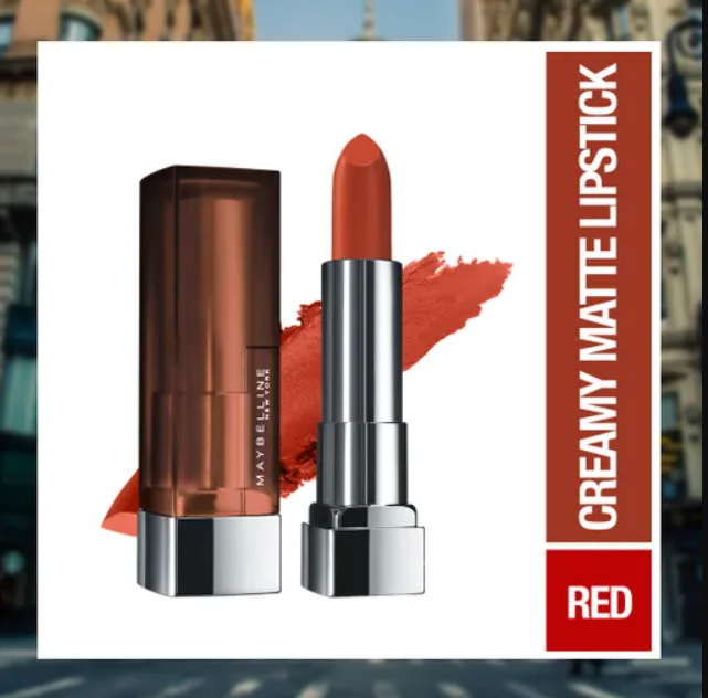 Maybelline New York Color Sensational Creamy Matte Lipstick (3.9g)