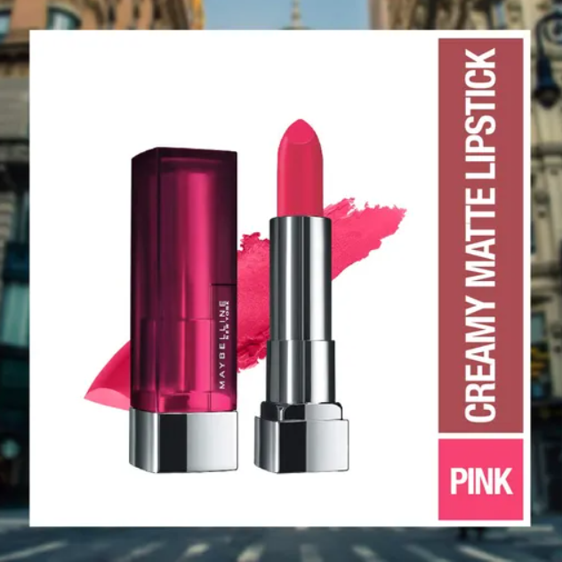 Maybelline New York Color Sensational Creamy Matte Lipstick (3.9g)