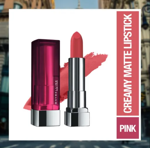 Maybelline New York Color Sensational Creamy Matte Lipstick (3.9g)