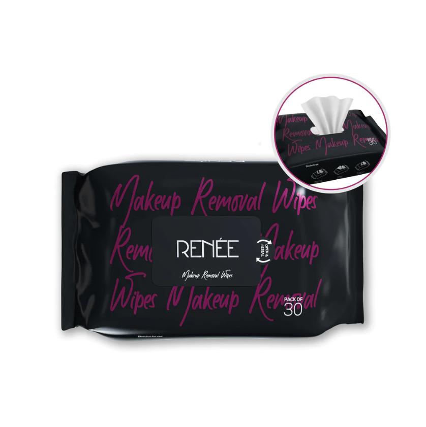 RENEE Makeup Removal Wipes, 30 Wipes