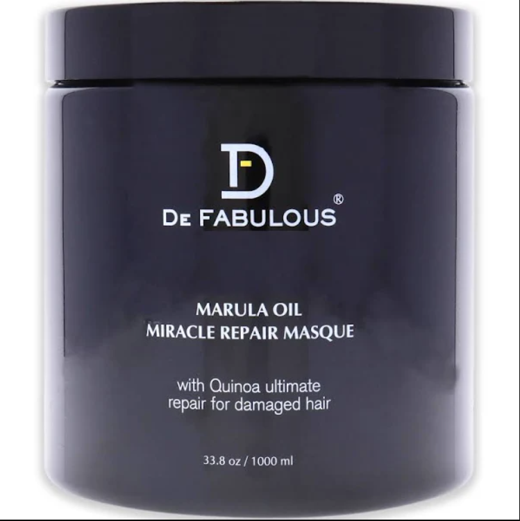 DE FABULOUS MARULA OIL MIRACLE REPAIR MASQUE HAIR MASQUE