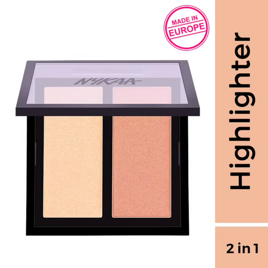 Nykaa Glow Getter Highlighting & Illuminating Duo Palette