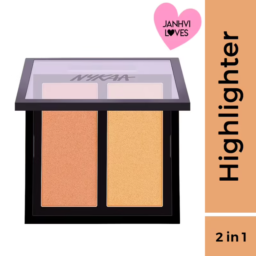 Nykaa Glow Getter Highlighting & Illuminating Duo Palette