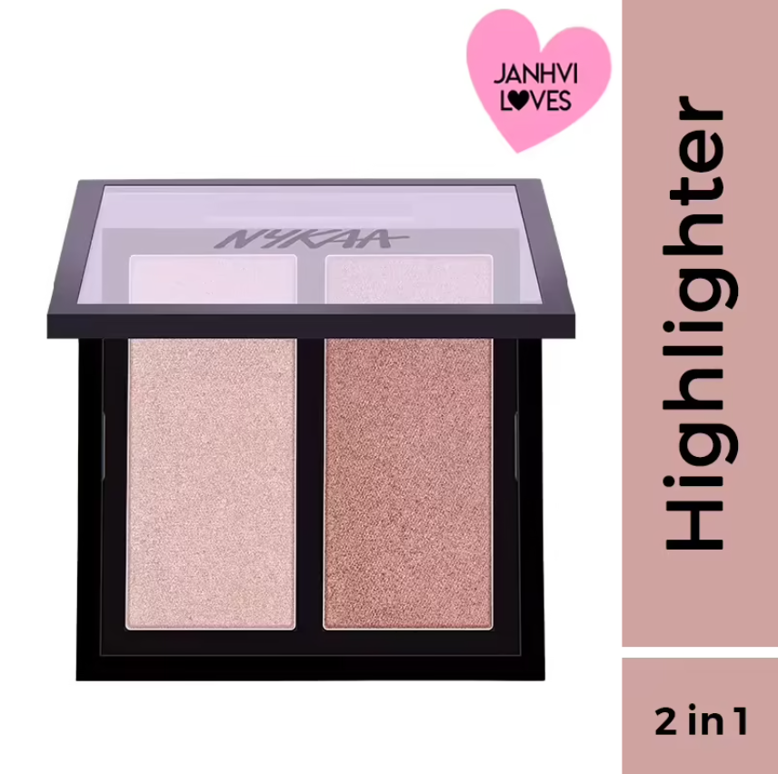 Nykaa Glow Getter Highlighting & Illuminating Duo Palette