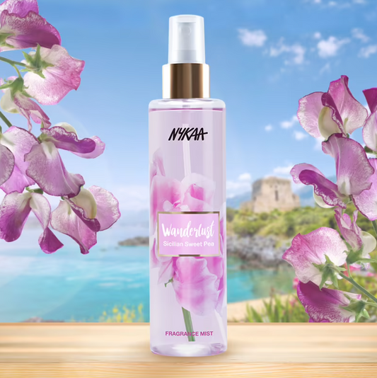 Nykaa Wanderlust Fragrance Body Mist - Sicilian Sweet Pea